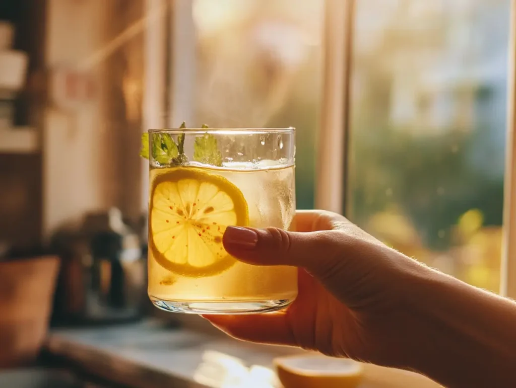 Brazilian Mounjaro detox drink in morning routine