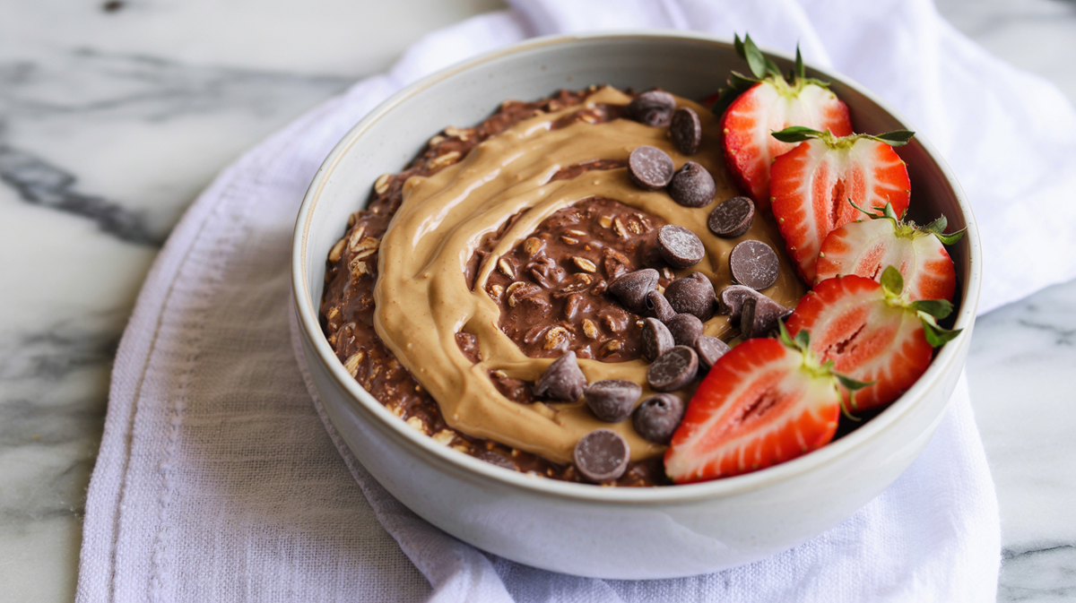 Easy Creamy Vegan Chocolate Oatmeal – A Sweet Start You Can Feel Good About