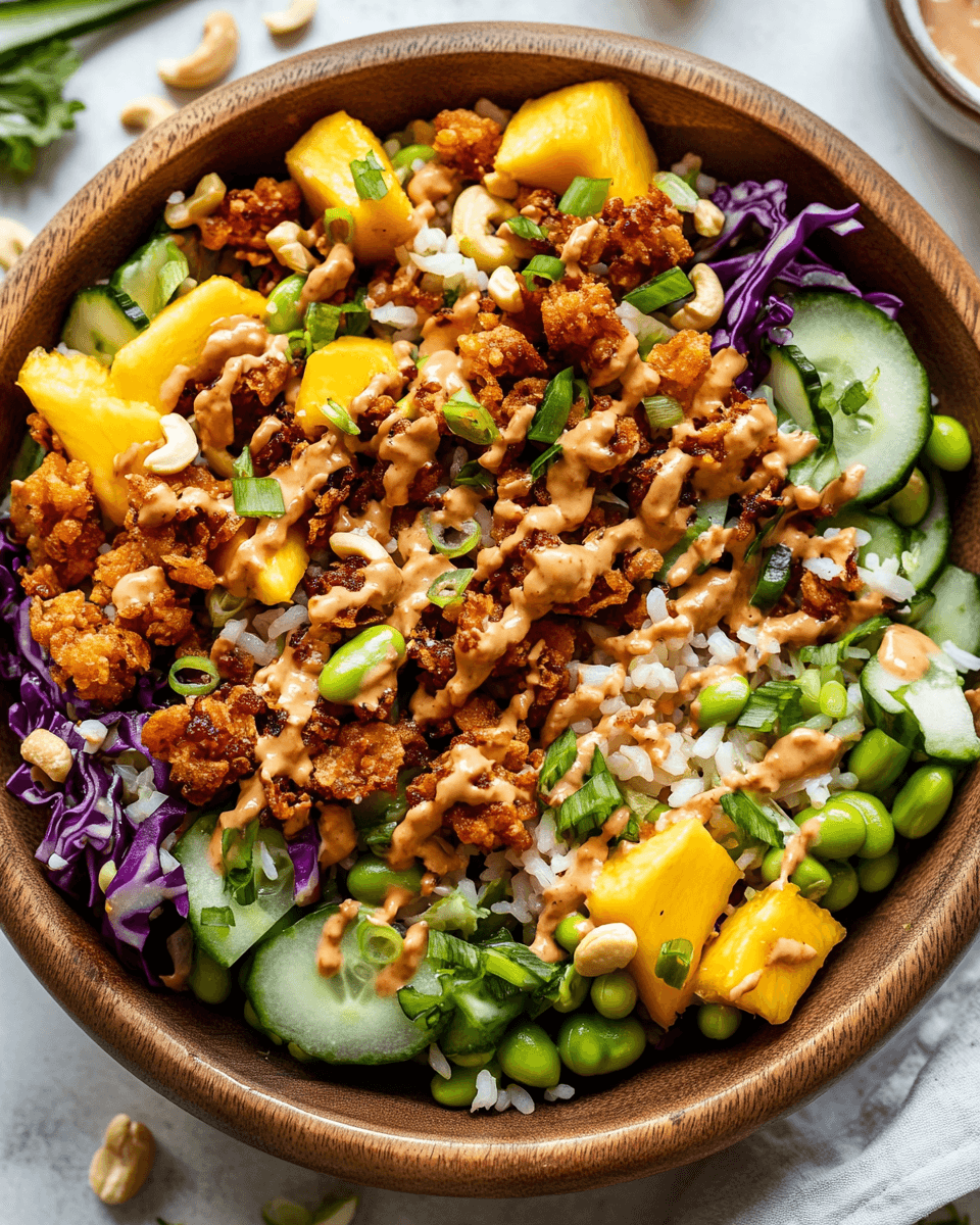 Crunchy Rice Salad – Easy, Flavorful, and Full of Texture