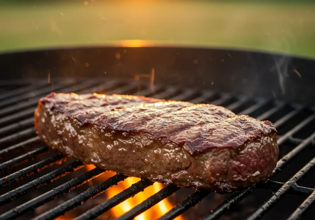 how to cook hanger steak on grill