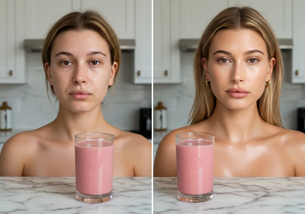 Hailey Bieber Smoothie – The Viral Glow Drink Everyone’s Talking About