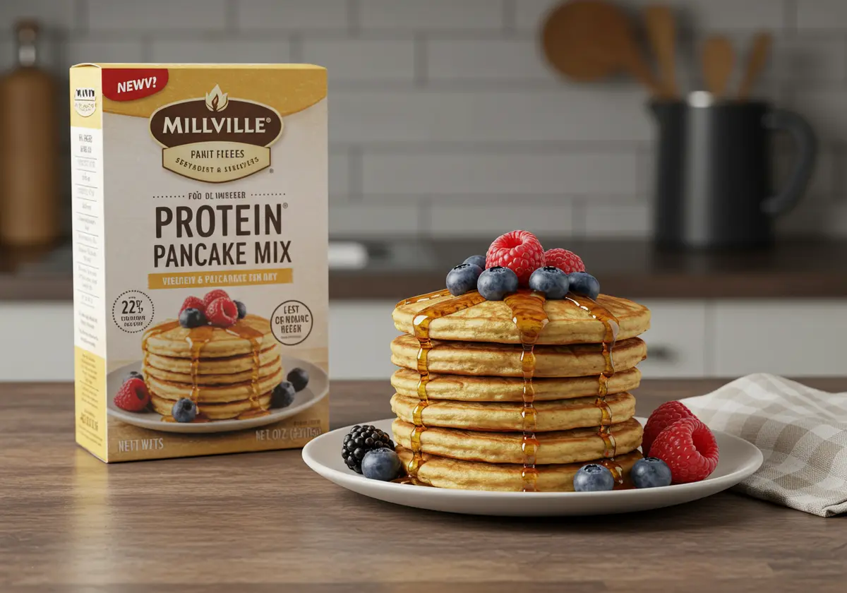 Millville Protein Pancake Mix: Delicious, High-Protein Breakfast Made Easy