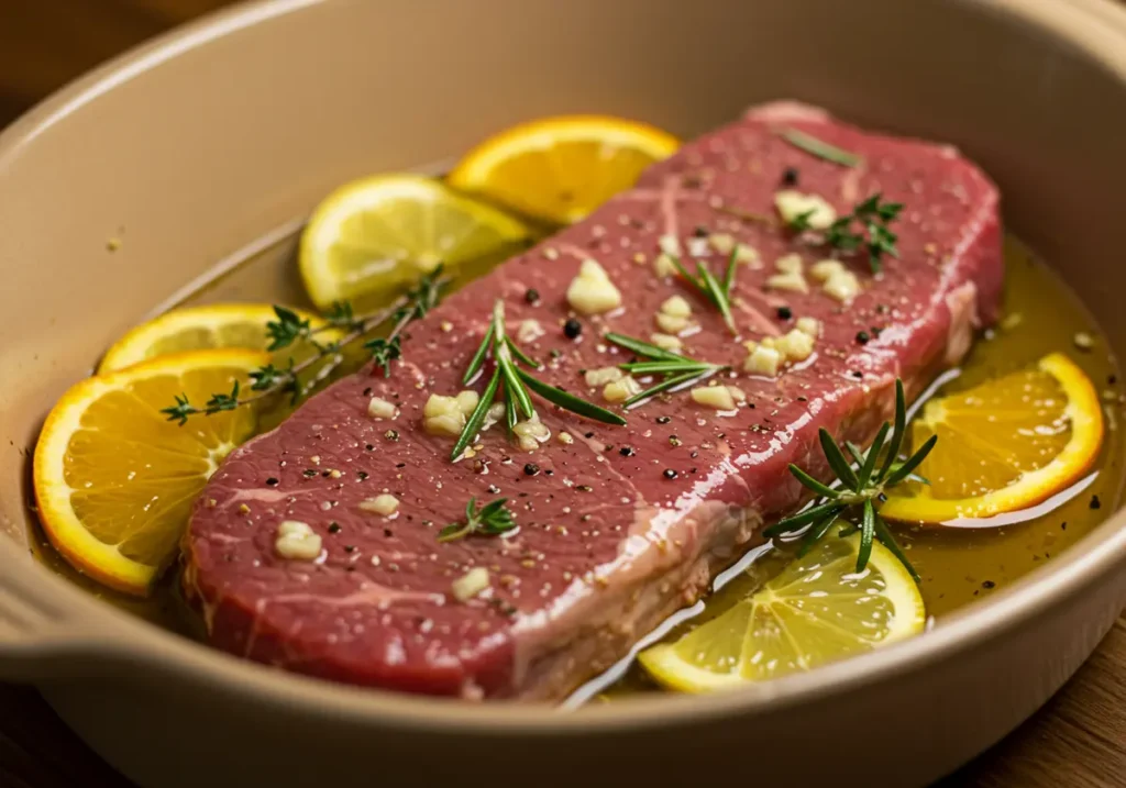 how to marinate hanger steak before cooking
