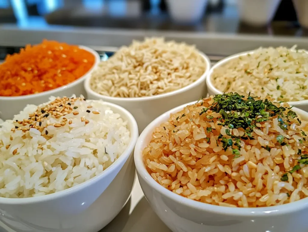Best rice types for crispy rice for salad