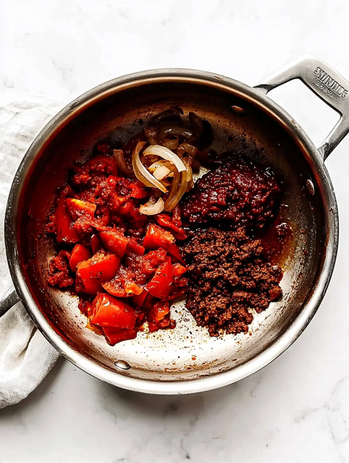 tex-mex-paste-pre-blend-mixture hello fresh tex mex paste recipe ingredients combined in saucepan