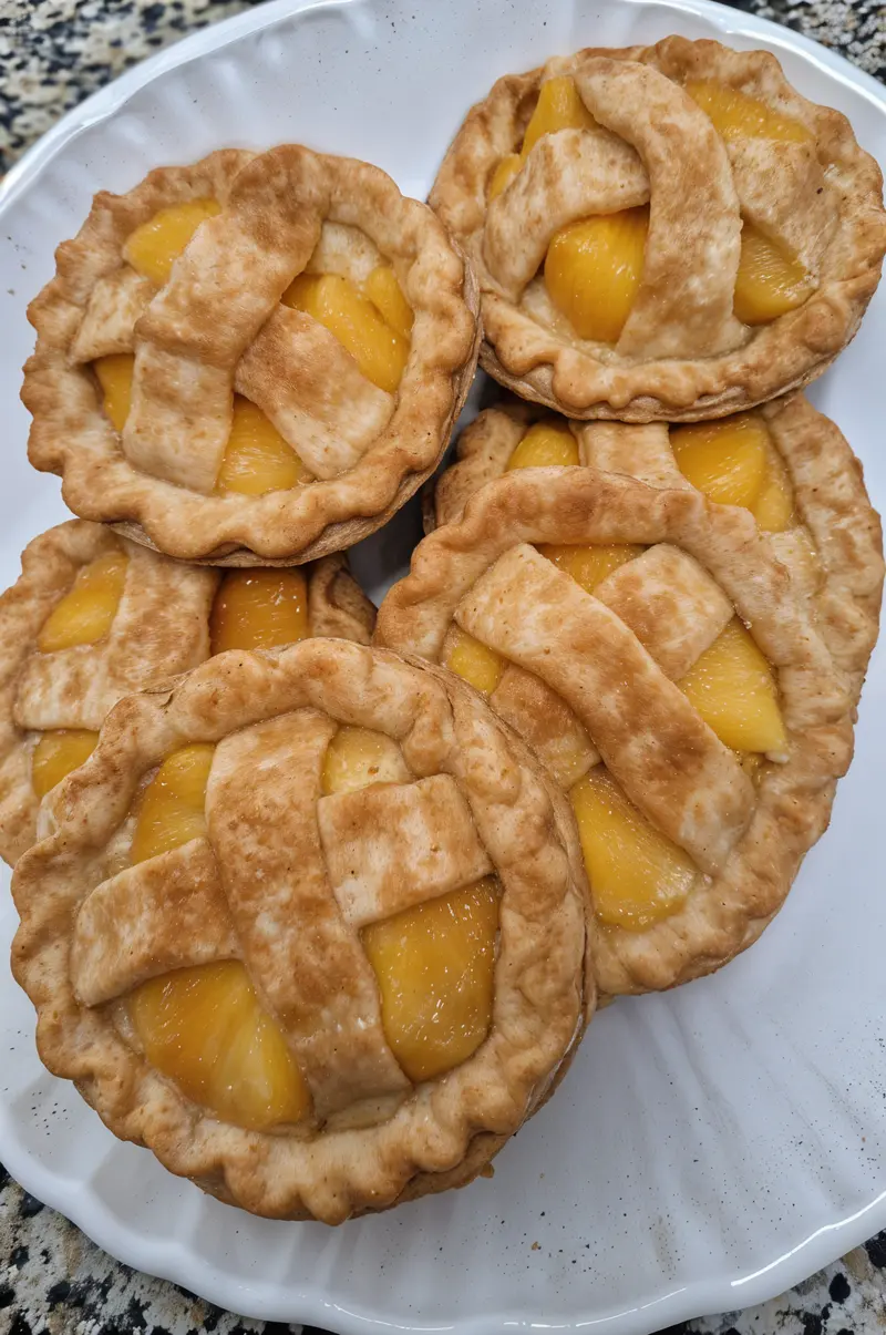 Mini Peach Pies