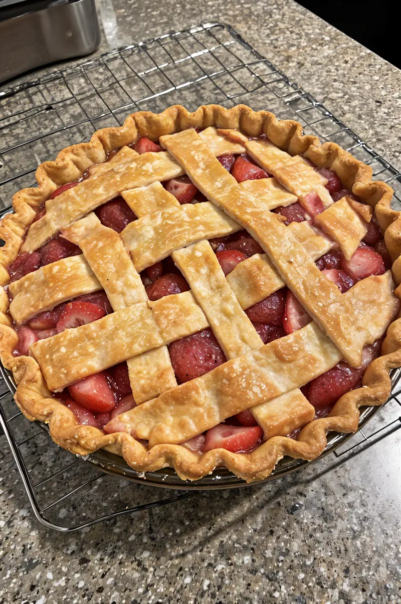 Strawberry Rhubarb Pie
