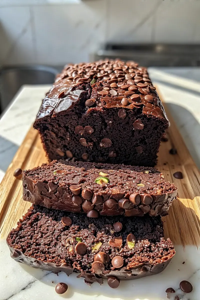 Double Chocolate Zucchini Bread – Moist, Rich & Secretly Veggie-Packed